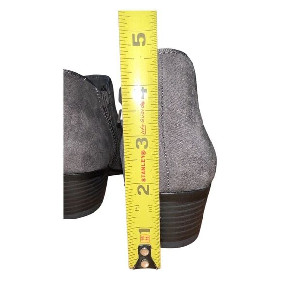 Style & Co -  Grey Fashion Ankle Bootie - Wiley F1 - Women’s Size 6.5 - Picture 6 of 10